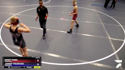 135 lbs Round 3 - Wyatt Pagel, Minnesota vs Johnny Molenaar, Minnesota