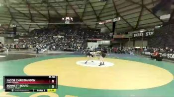 4A 106 lbs 3rd Place Match - Jacob Christianson, Lake Stevens vs Bennett Beard, Central Valley