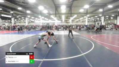 138 lbs Consi Of 8 #1 - Giuseppe Tocco, Horizon vs Luyed Hurtado, Horizon