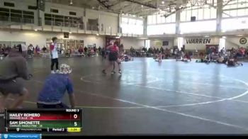 112 lbs Round 2 (4 Team) - Jessa Joiner, Missouri Blue vs Sierra Chiesa, Hillbilly Hamster Mafia