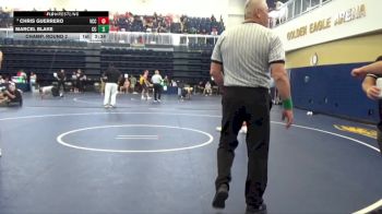 157 lbs Champ. Round 2 - Chris Guerrero, Victor Valley College vs Marcel Blake, Cerritos College