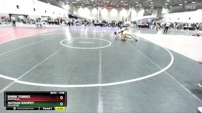 175B Cons. Round 2 - Nathan Rampey, McAlester vs Emrik Torres, Newton HS