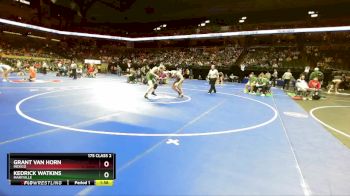 175 Class 2 lbs Champ. Round 1 - Grant Van Horn, Mexico vs Kedrick Watkins, Maryville