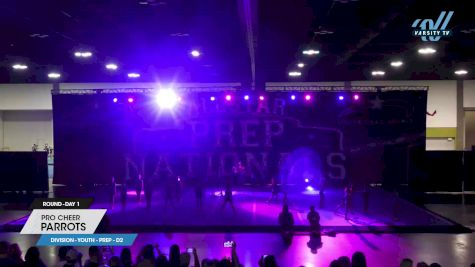 Pro Cheer - Parrots [2023 L1.1 Youth - PREP - D2 Day 1] 2023 CHEERSPORT Atlanta Classic & US All Star Prep Nationals