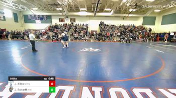 285 lbs Consi Of 8 #2 - Jessy Allen, Nashua North vs Jason Scharff, Windham