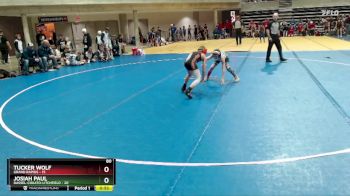 80 lbs Finals (8 Team) - Josiah Paul, Dassel-Cokato-Litchfield vs Tucker Wolf, Grand Rapids