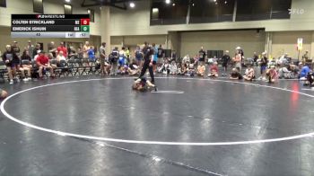 40 lbs Round 5 (6 Team) - Emerick Ishuin, RWA vs Colten Strickland, Moyer Elite
