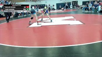 150 lbs Semifinal - Liam Vaughn, Newberg vs Dallas Ochoa, Liberty
