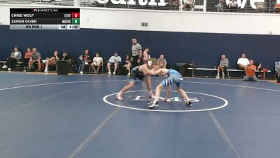 115 lbs Rr Rnd 1 - Chris Wolf, Centurion - HSC vs Zavier Olver, Mat Assassins - HSC