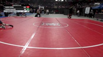 157 lbs Cons. Semi - Logan Shaver, Meridian vs Hans Kamm, Cascade