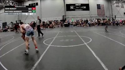 140 lbs Round 3 (6 Team) - Matthew Marenco, Warhawks vs John Munley, Mat Assassins Red