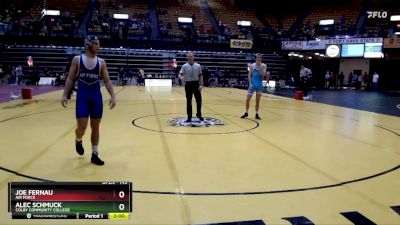 149 lbs Champ. Round 1 - Joe Fernau, Air Force vs Alec Schmuck, Colby Community College