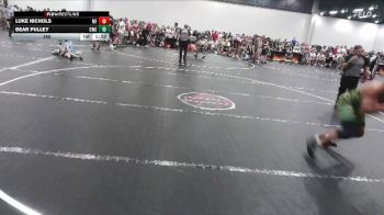 185 lbs Round 1 (4 Team) - Bear Pulley, Cleveland Wrestling Club vs Luke Nichols, MF Purge Elite