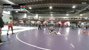 129 lbs Round 1 (12 Team) - Boden Waite, Boyertown vs Cole Forsythe, Steller Trained Bacara