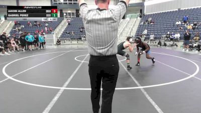 150 lbs Semis & 3rd Wb (16 Team) - Jakobi Allen, Brunswick vs Gabriel Perez, Seckinger