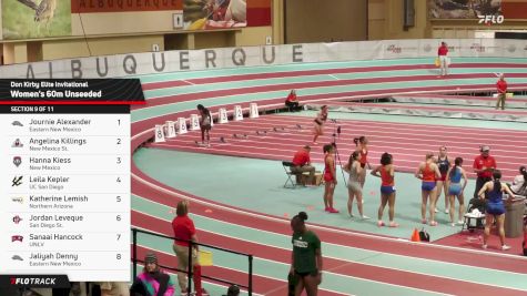 Women's 60m, Prelims 9