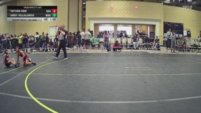 78 lbs Semifinal - Tayven Kem, Ravage WC vs Andy Villalobos, Monster Garage