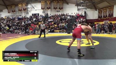 215 lbs Semifinal - Jude Correa, Wyoming Seminary (PA) vs Michael Mocco, Cardinal Gibbons