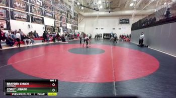 118-122 lbs Round 3 - Brayden Lynch, Chatfield vs Corey Lobato, Chaparral