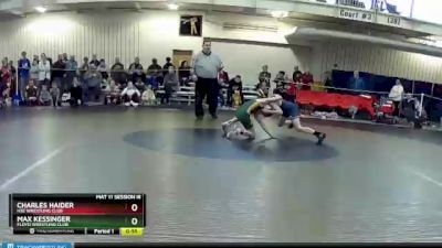 70 lbs Cons. Semi - Max Kessinger, Floyd Wrestling Club vs Charles Haider, HSE Wrestling Club