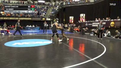 197 lbs Champ. Round 1 - DJ Henry, TCNJ vs Mateo Casillas, Millikin