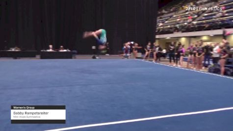 Gabby Rampetsreiter - Women's Group, Mini-Hops Gymnastics - 2021 Women's Xcel Region 4 Championships
