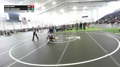 113 lbs Consolation - Kaleb Ortiz, Pounder WC vs Jessie Hernandez, Apple Vallley