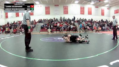 106 lbs Cons. Semi - Danek Szczepanski, Chardon vs Landon Wojciechowski, Woodridge