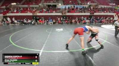 150 lbs Round 1 (16 Team) - Ryan Pauken, Grapevine vs Andrew Portillo, Amarillo Tascosa