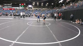 125 lbs Semifinal - Zane Donley, Pratt Community College vs Colt Collett, Cowley College