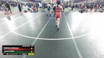 145 lbs Quarterfinal - Thomas Moralez, AR vs Jason Mara, ID