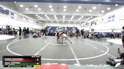 165 lbs Semifinal - Mason McDonnell, OC RTC/Fountain Valley HS vs Isaac Hofmann, West Torrance