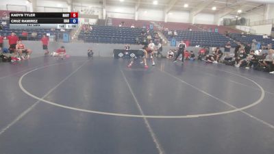 157 lbs Kadyn Tyler, Maryland vs Cruz Ramirez, Idaho