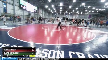 58 lbs Quarterfinal - R. Jae Gonzalez, Young Suns WC vs Atticus Kisch, Kalispell WC