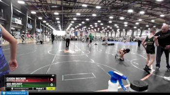 80 lbs Rd# 8- 12:30pm Saturday Final Pool - Casen Becker, Backyard Brawlers vs Gio Brunst, Westshore D.S