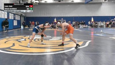 157 lbs Consi Of 8 #1 - Cael Finn, Coast Guard vs Brian Schreck, Roger Williams