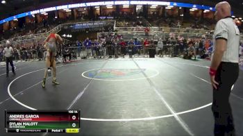 106 1A Cons. Round 2 - Dylan Malott, Rutherford vs Andres Garcia, Cardinal Gibbons