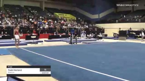 Todd Herland - Floor, Brestyan - 2021 USA Gymnastics Development Program National Championships