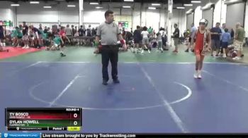 92 lbs Round 4 (8 Team) - Ty Bosco, Ohio Dawgz vs Dylan Howell, Flemington