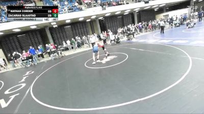 126 lbs Champ. Round 2 - Nathan Corder, Unattached vs Zacarias Slaastad, Unattached