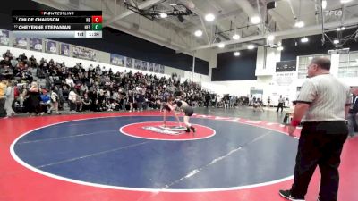 115 lbs Champ. Round 1 - Chloe Chaisson, Huntington Beach vs Cheyenne Stepanian, Hesperia