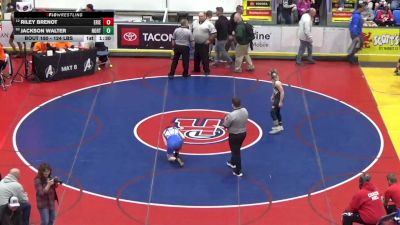 124 lbs Round Of 64 - Riley Brenot, Erie vs Jackson Walter, Northern Lebanon