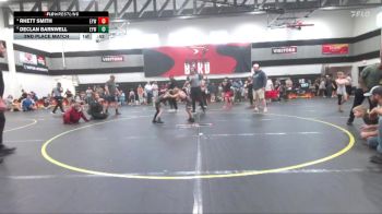 50 lbs 2nd Place Match - Declan Barnwell, JET vs Rhett Smith, Eastside Youth Wrestling