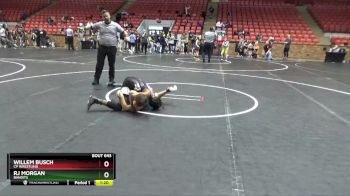 88-92 lbs Round 4 - Rj Morgan, Bandits vs Willem Busch, CP Wrestling