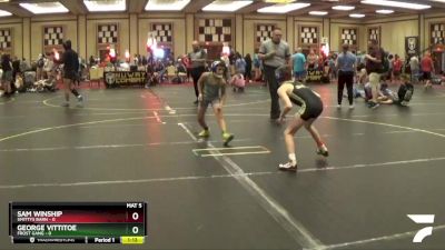 80 lbs Round 3 (6 Team) - Sam Winship, Smittys Barn vs George Vittitoe, Frost Gang