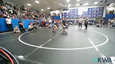 49 lbs Rr Rnd 2 - Brady Wood, Husky Wrestling Club vs Ember Shelton, Team Tulsa Wrestling Club