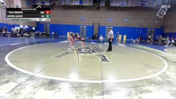 115lbs Champ. Round 3 - Aspen Aleck, Zillah (Girls) vs Eva Reinitz, Centralia (Girls)