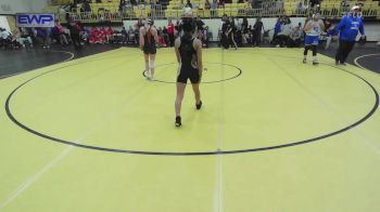 100 lbs Semifinal - Zoie Reed, Sallisaw HS vs Alina Peralta, Broken Arrow Girls HS