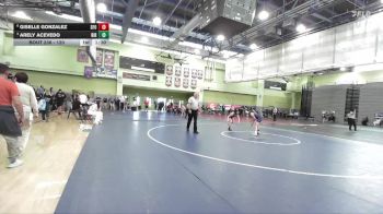 120 lbs Quarterfinal - Arely Acevedo, BIRMINGHAM vs Giselle Gonzalez, SAN FERNANDO