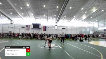 130 lbs Consi Of 8 #2 - Jackson Montague, Osoway vs Ryan Hummer, No Team